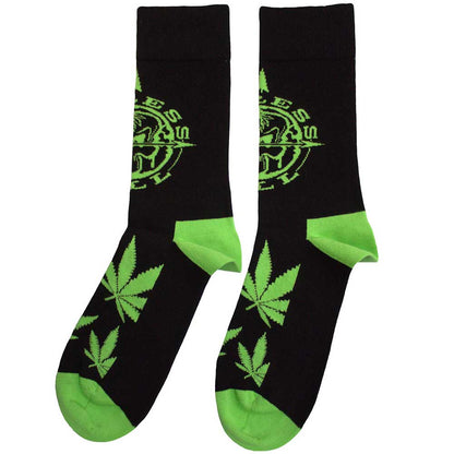 CYPRESS HILL Unisex Ankle Socks, Logo &amp; Leaves