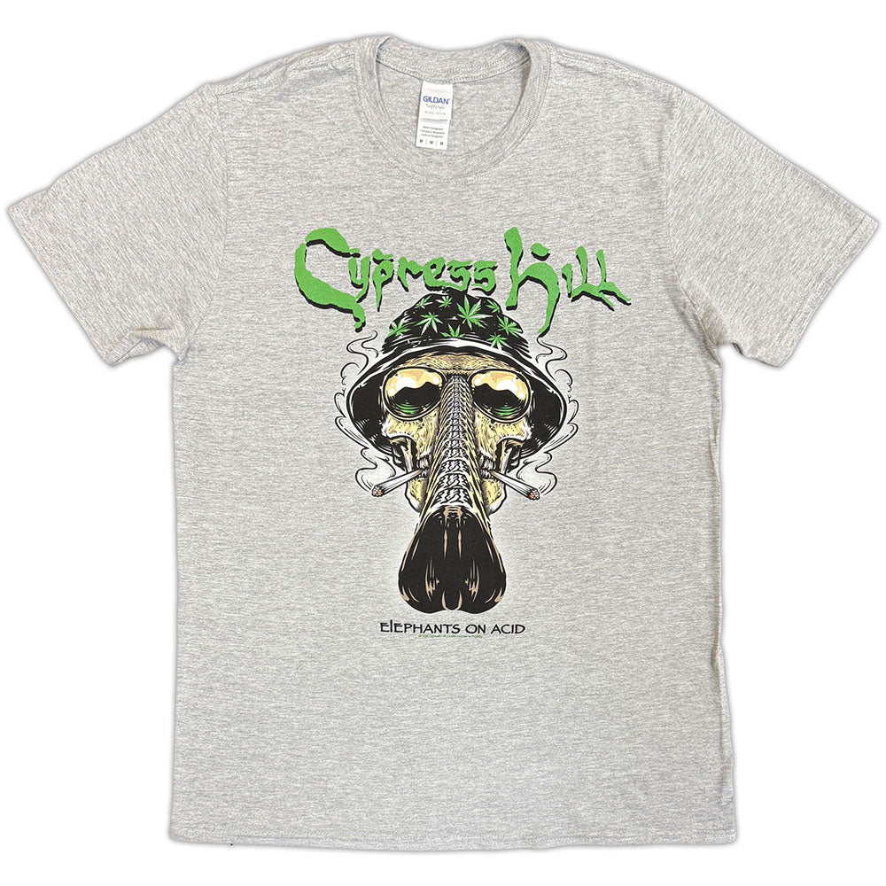 CYPRESS HILL Attractive T-Shirt, Skull Bucket