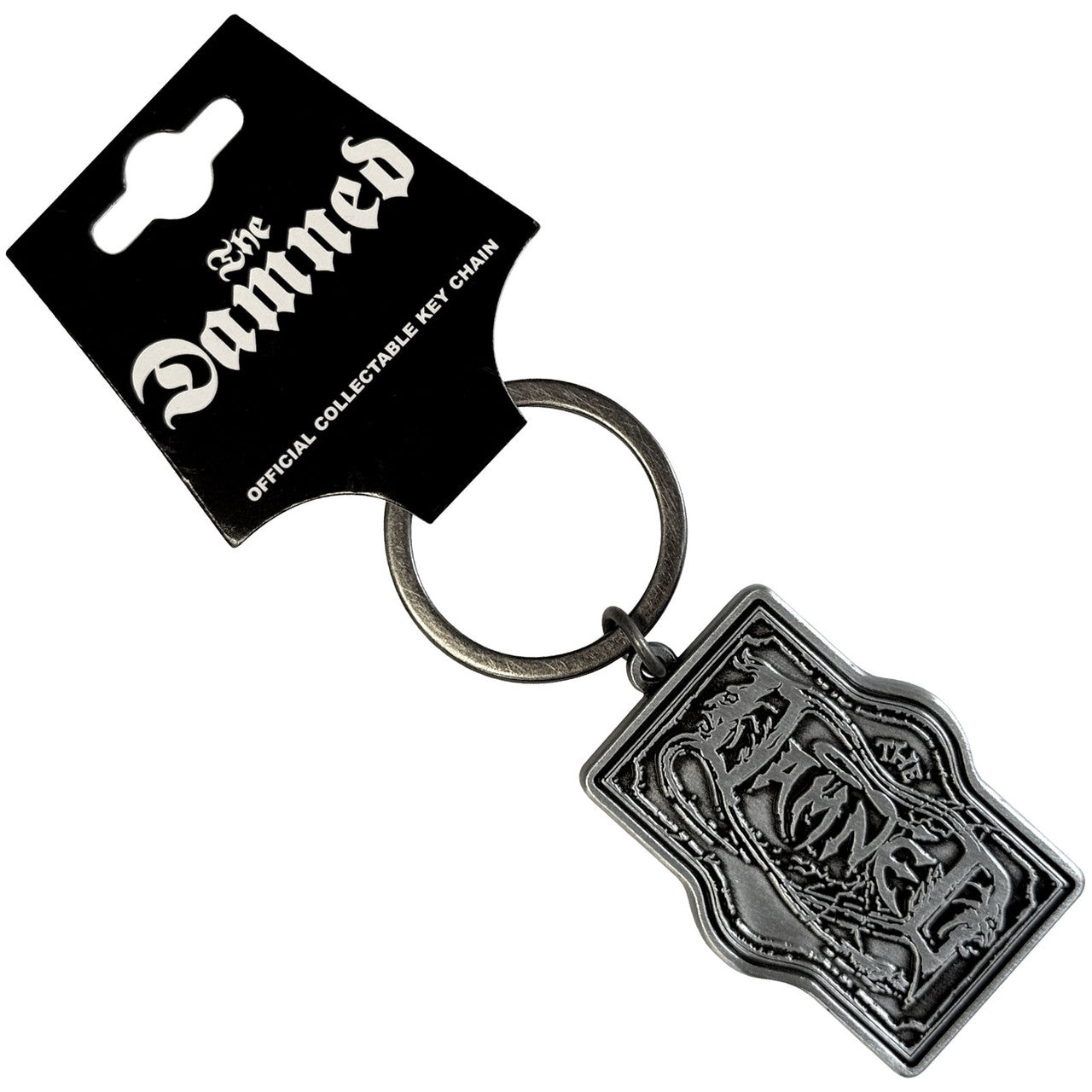 THE DAMNED Keychain, The Black Album Logo