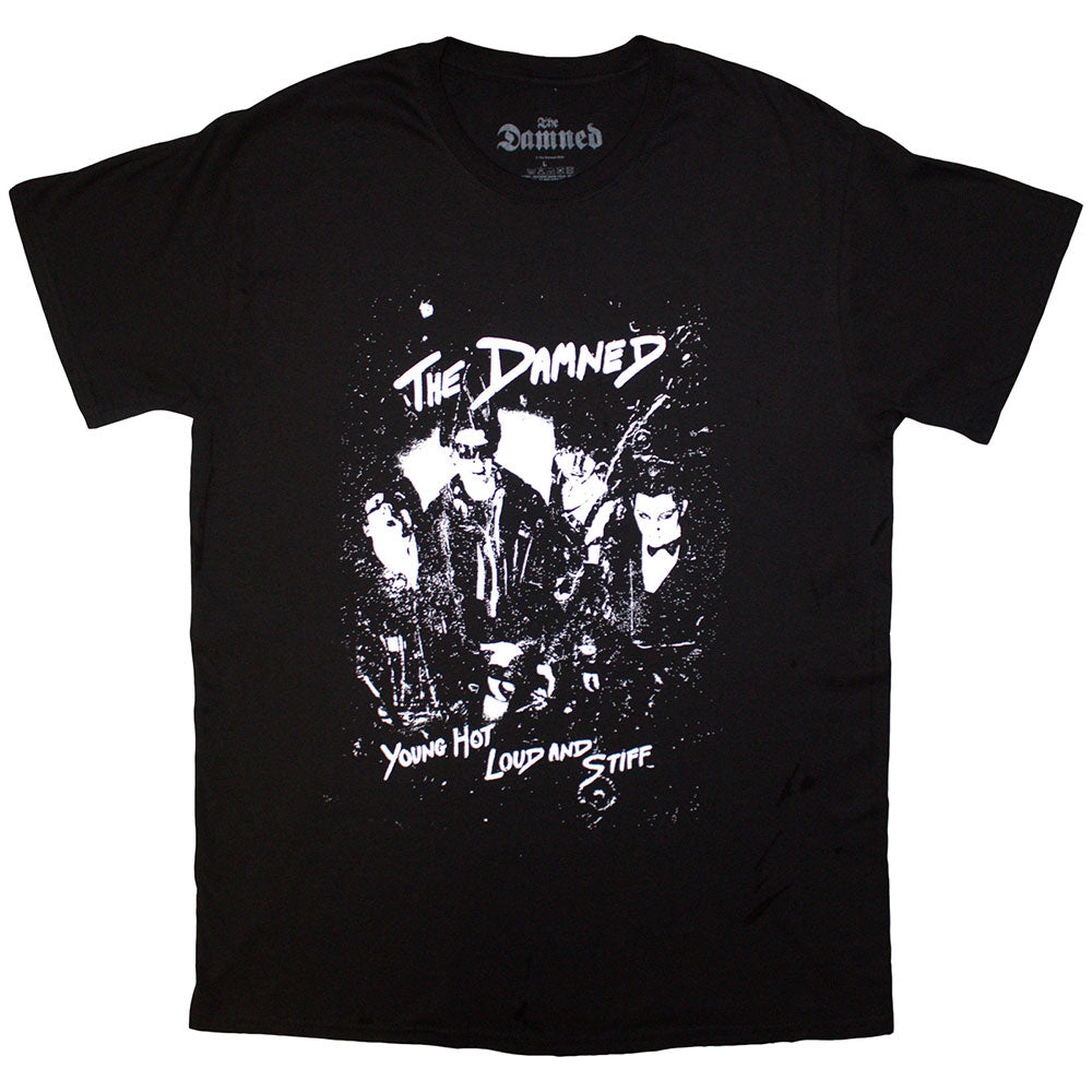 THE DAMNED Attractive T-Shirt, Young Hot Loud &amp; Stiff