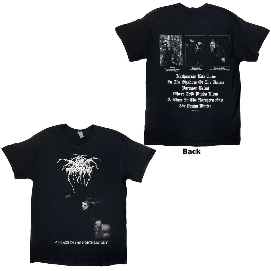 DARKTHRONE Attractive T-Shirt, A Blaze In The Northern Sky