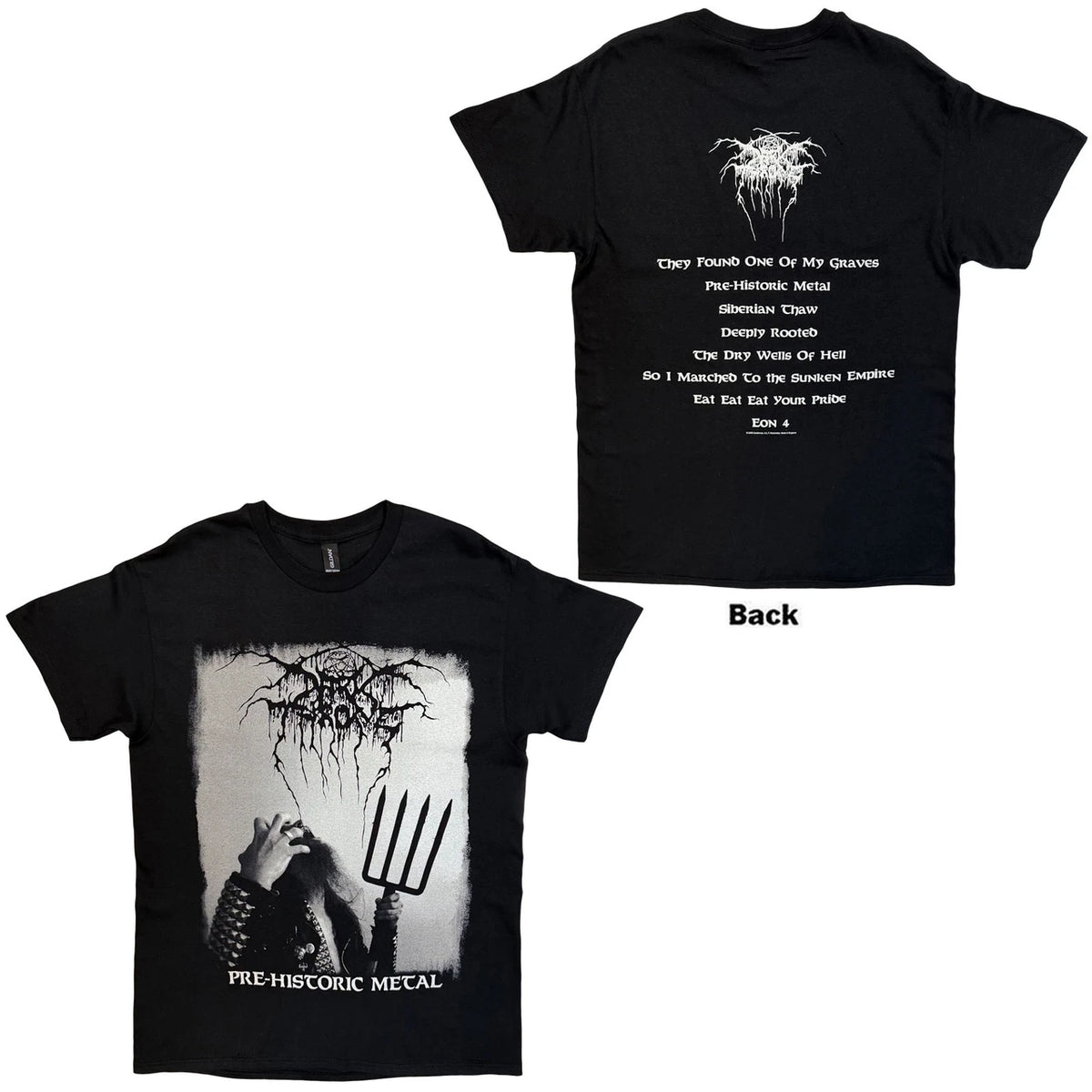 DARKTHRONE Attractive T-Shirt, Pre-Historic Metal