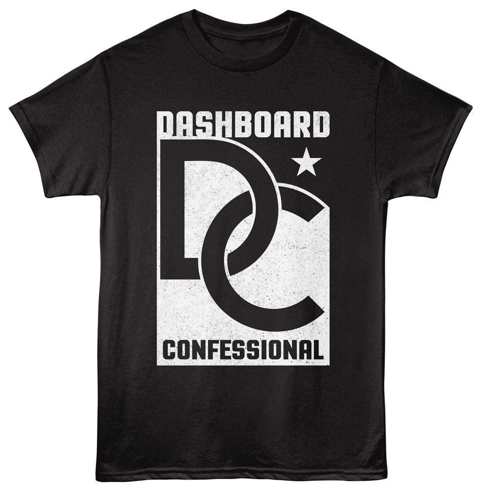 DASHBOARD CONFESSIONAL Eye-Catching T-Shirt, INTERLOCKING
