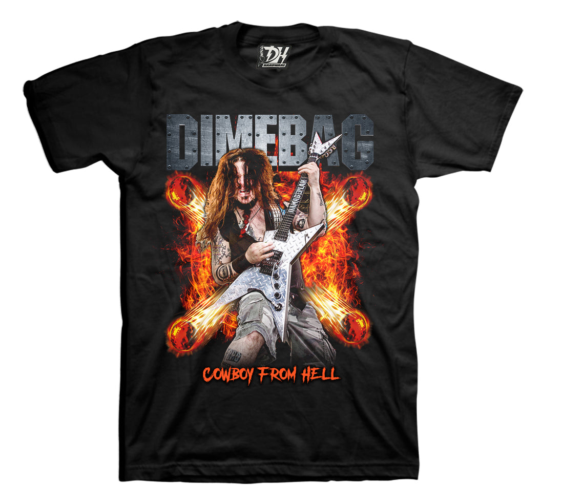 DIMEBAG DARRELL T-Shirt, Cowboy