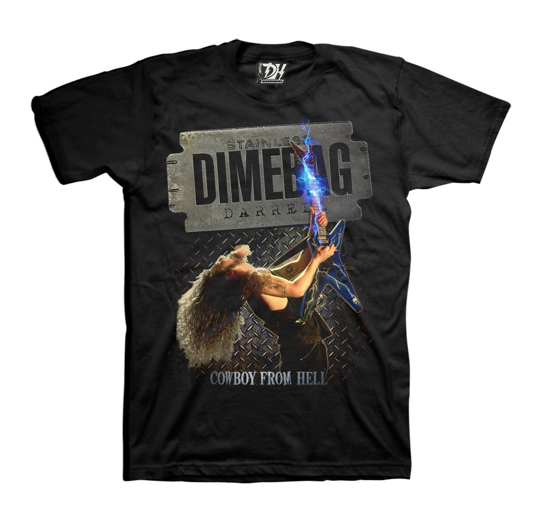 DIMEBAG DARRELL T-Shirt, Stainless