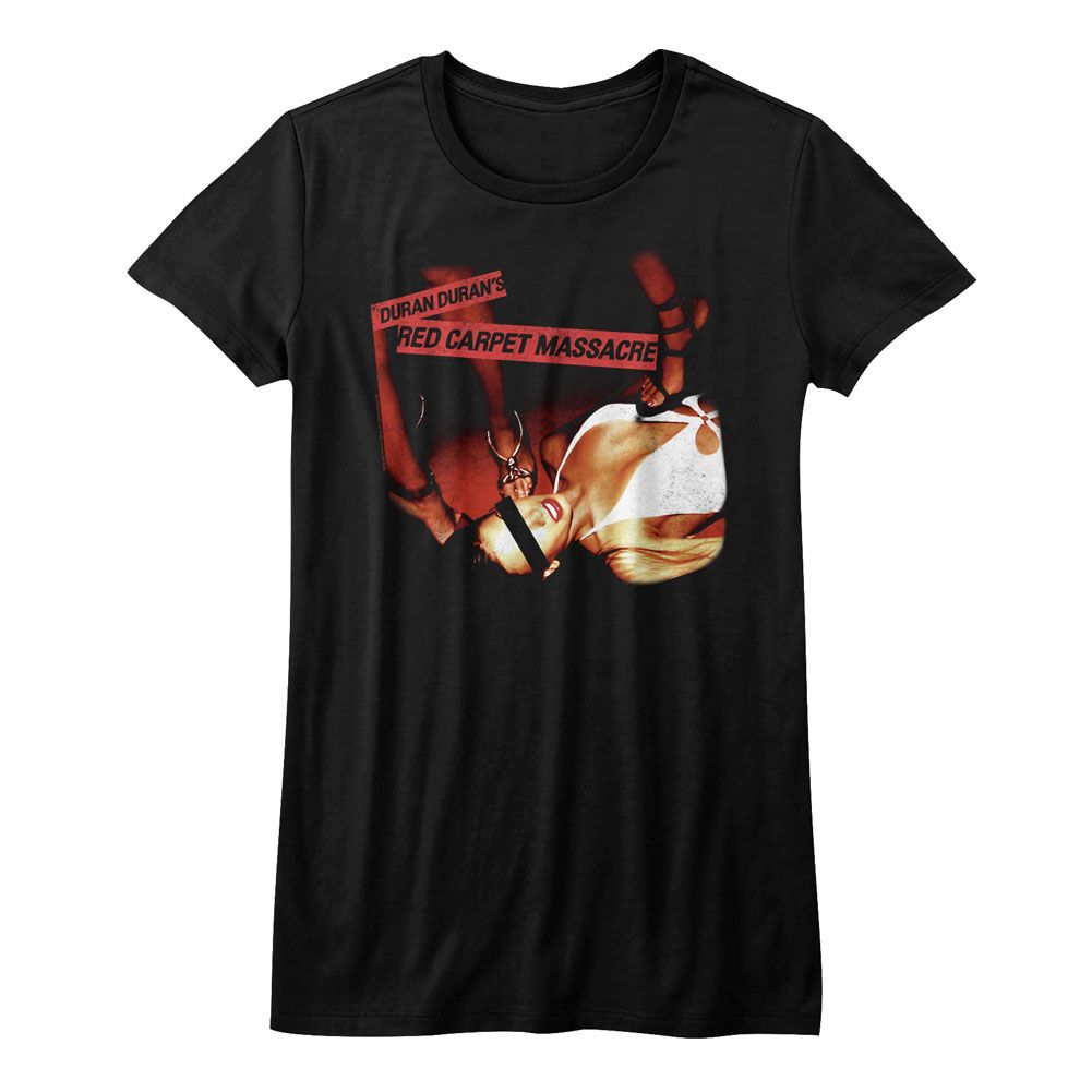 Women Exclusive DURAN DURAN Eye-Catching T-Shirt, Red Carpet