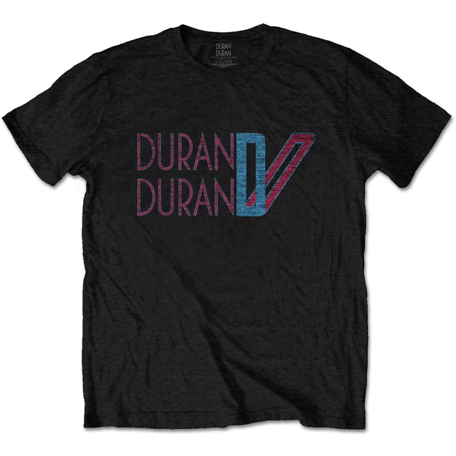 DURAN DURAN Attractive T-Shirt, Double D