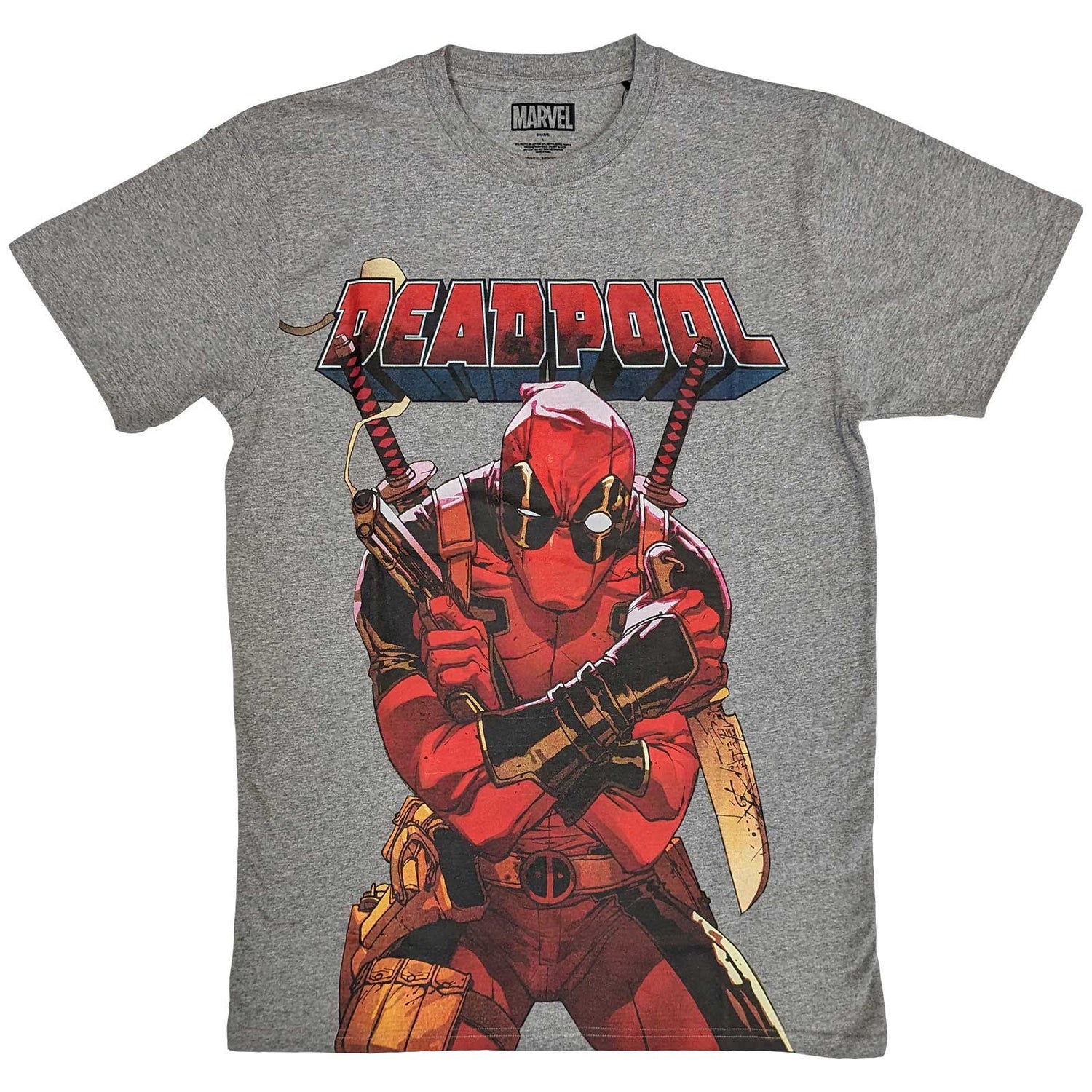 MARVEL COMICS Attractive T-shirt, Deadpool Big Print