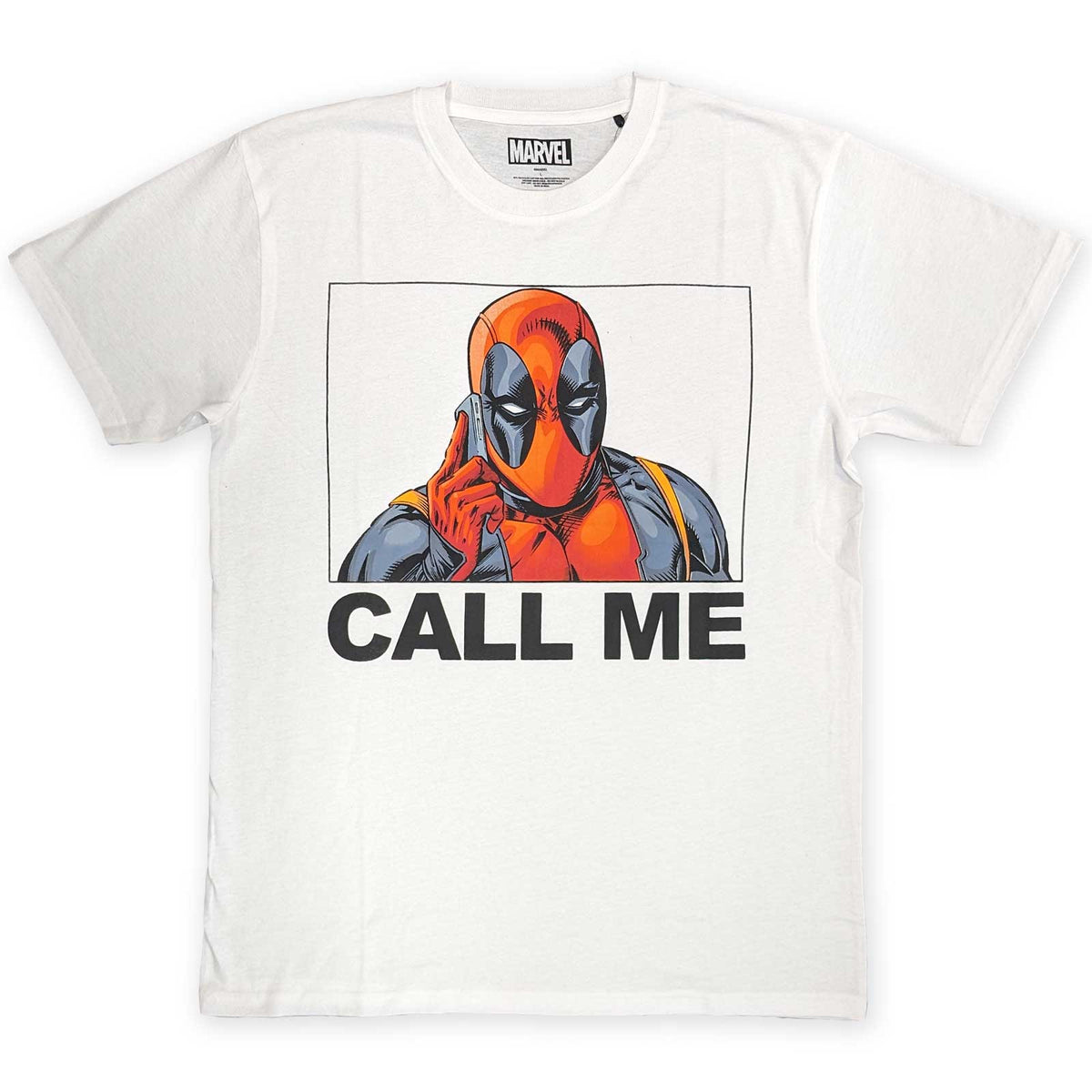 MARVEL COMICS Attractive T-shirt, Deadpool Call Me