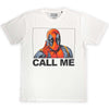 MARVEL COMICS  Attractive T-shirt, Deadpool Call Me