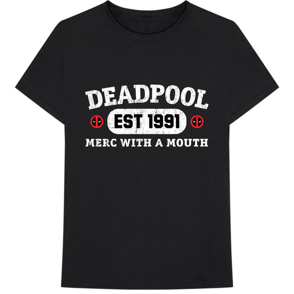 MARVEL COMICS Attractive T-shirt, Deadpool Merc With A Mouth