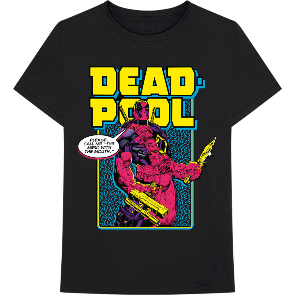 MARVEL COMICS Attractive T-shirt, Deadpool Comic Merc
