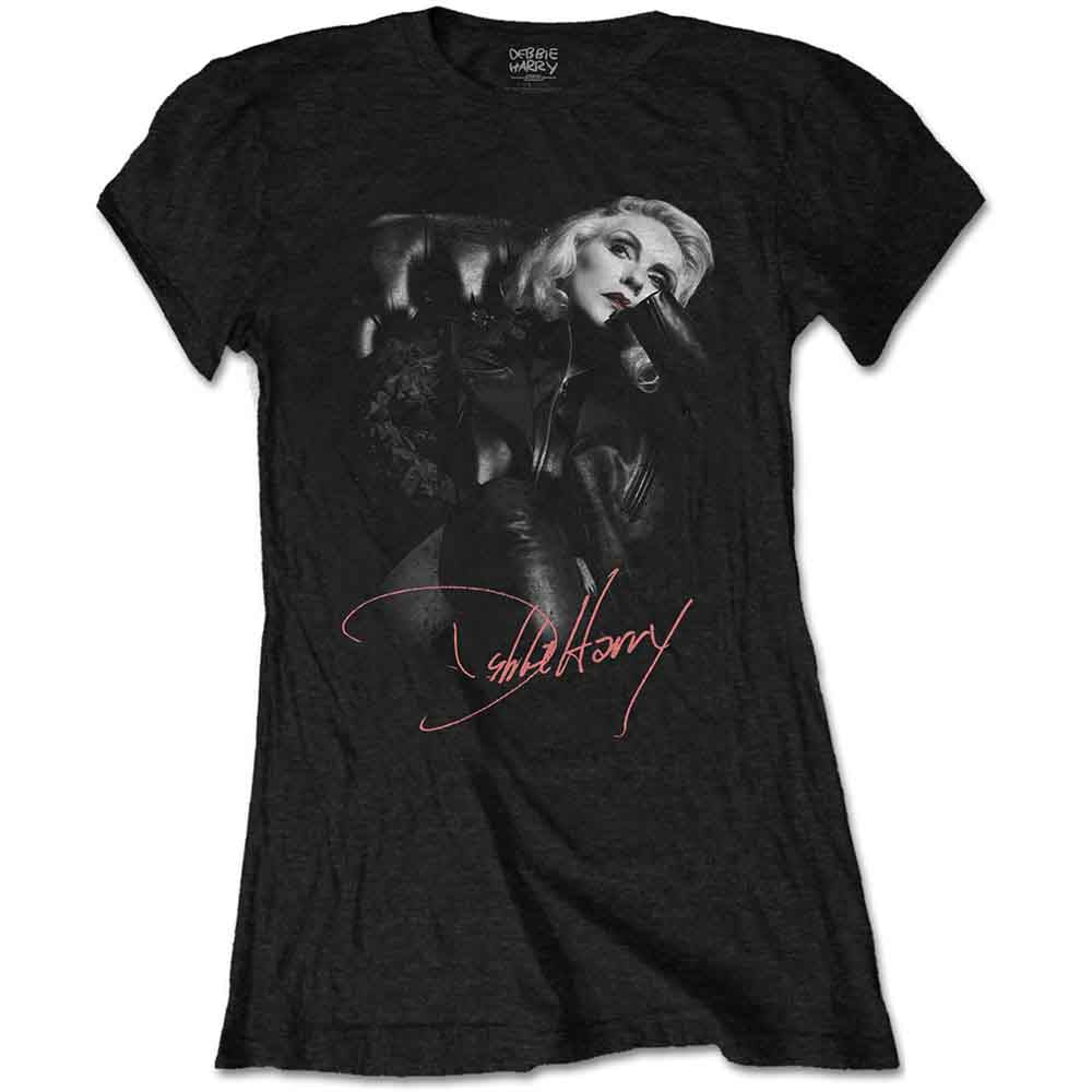 DEBBIE HARRY Attractive T-Shirt, Leather Girl