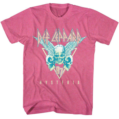 DEF LEPPARD Eye-Catching T-Shirt, Skulls