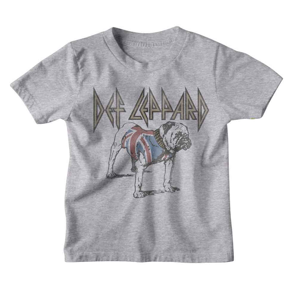 DEF LEPPARD Kids T-Shirt, BULLDOG
