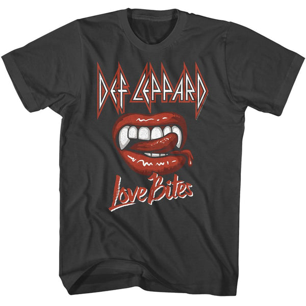 DEF LEPPARD Eye-Catching T-Shirt, Love Bites