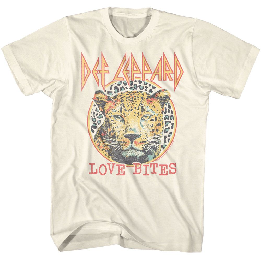 DEF LEPPARD Eye-Catching T-Shirt, Love Bites