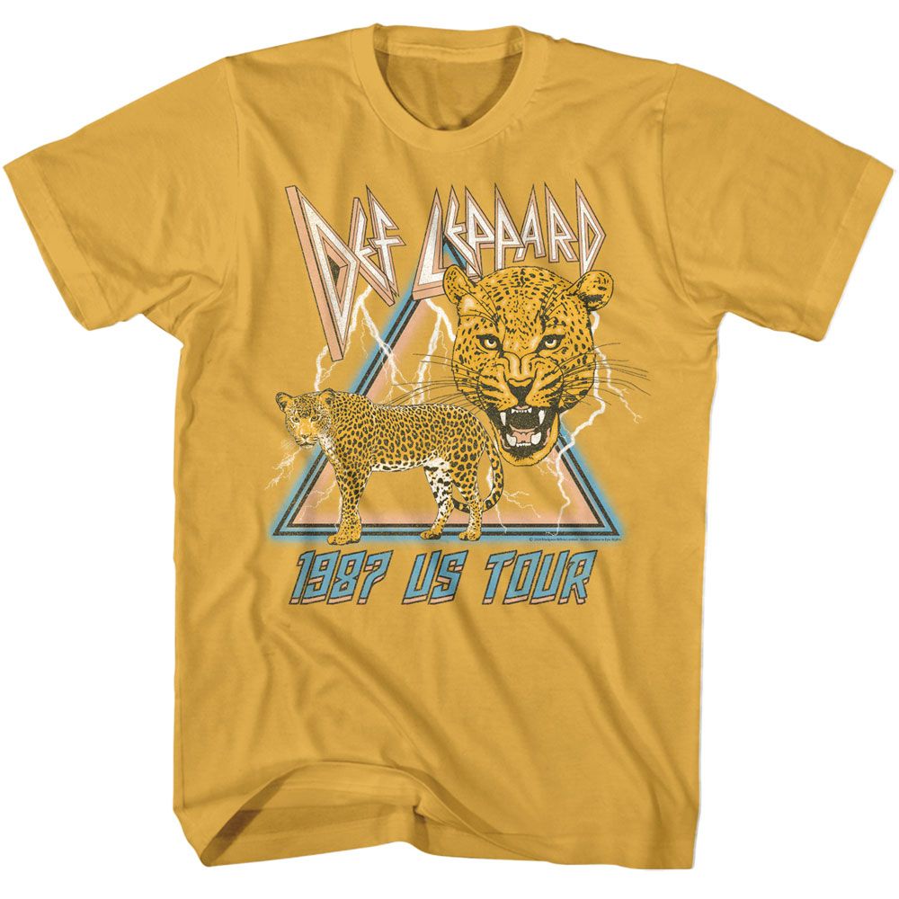 DEF LEPPARD Eye-Catching T-Shirt, 1987