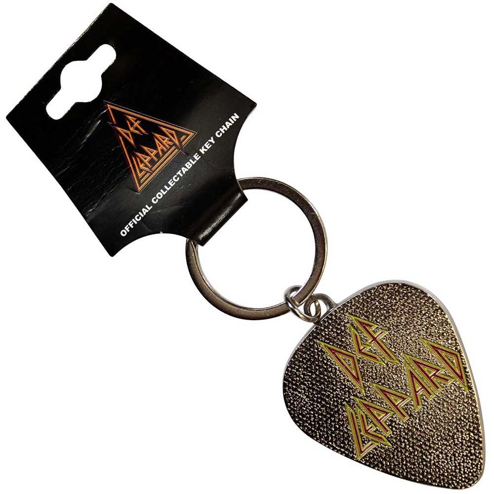 DEF LEPPARD Keychain, Logo Pick