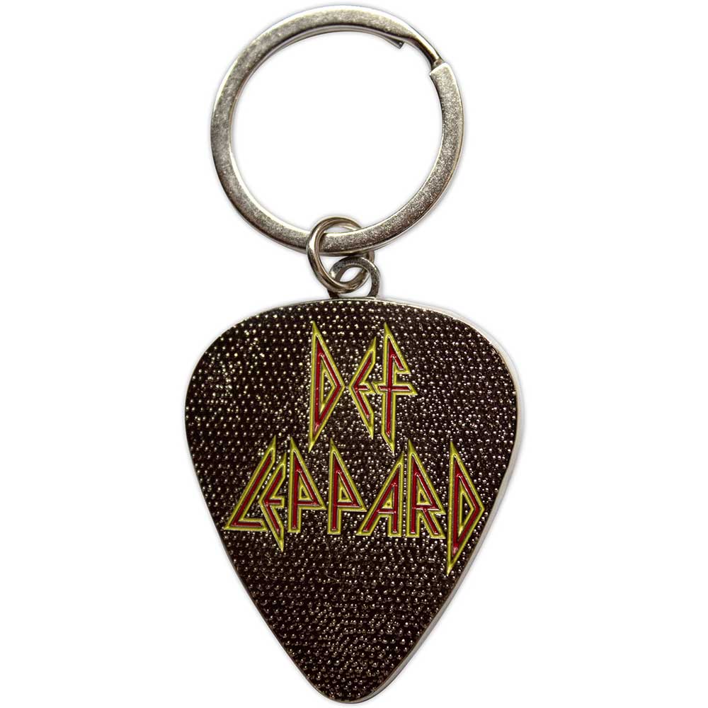 DEF LEPPARD Keychain, Logo Pick