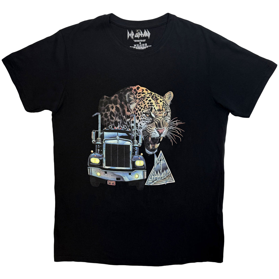DEF LEPPARD Attractive T-Shirt, Truck
