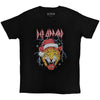 DEF LEPPARD Attractive T-Shirt, Holiday Leopard