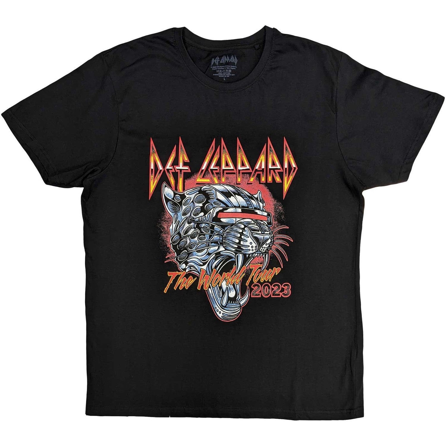 DEF LEPPARD Attractive T-Shirt, Tour 2023