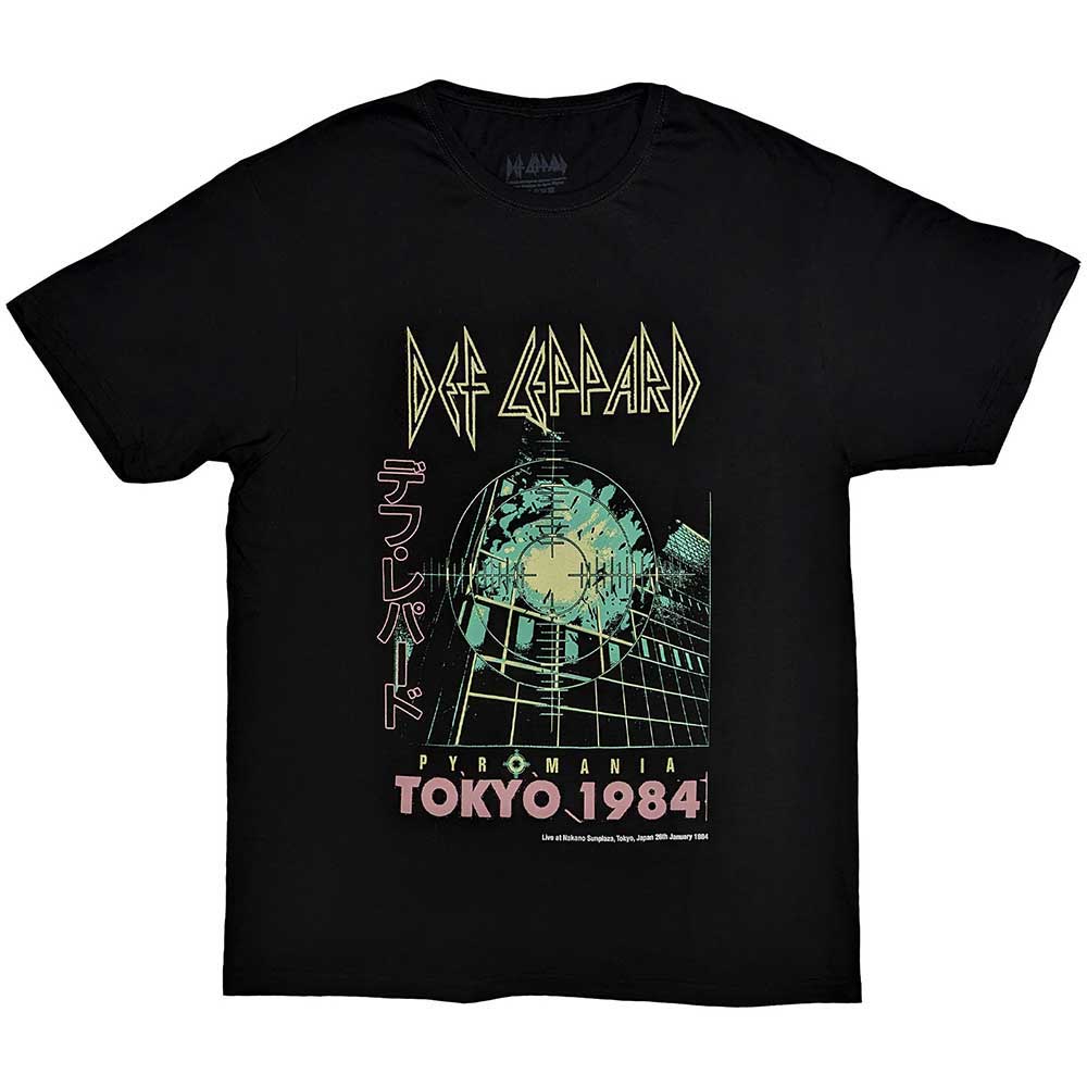 DEF LEPPARD Attractive T-shirt, Tokyo