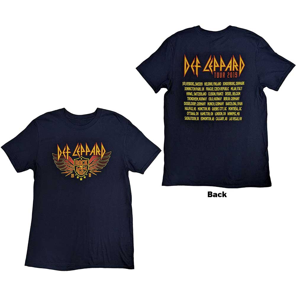 DEF LEPPARD Attractive T-Shirt, Rock Of Ages Tour 2019