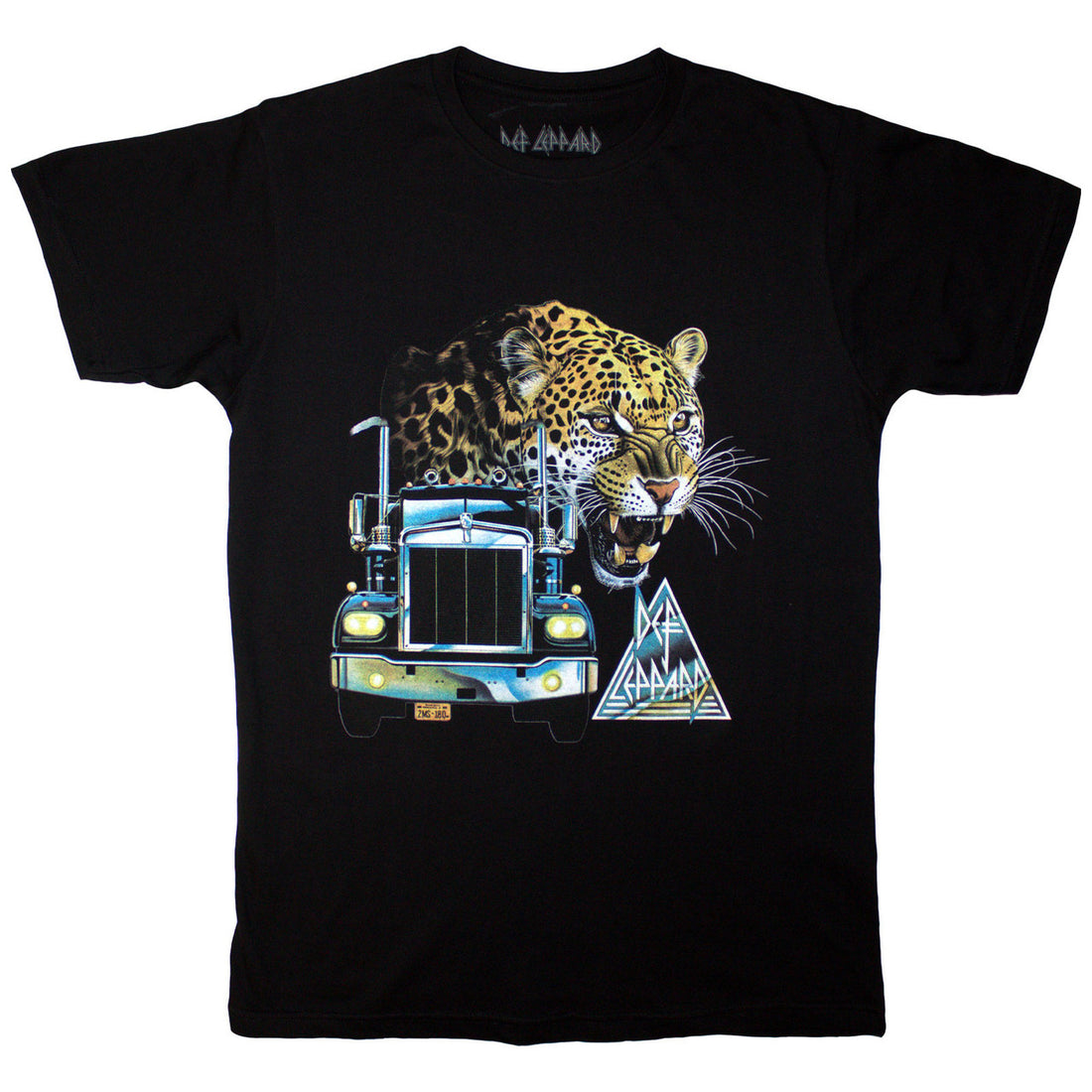 DEF LEPPARD Attractive T-Shirt, Truck