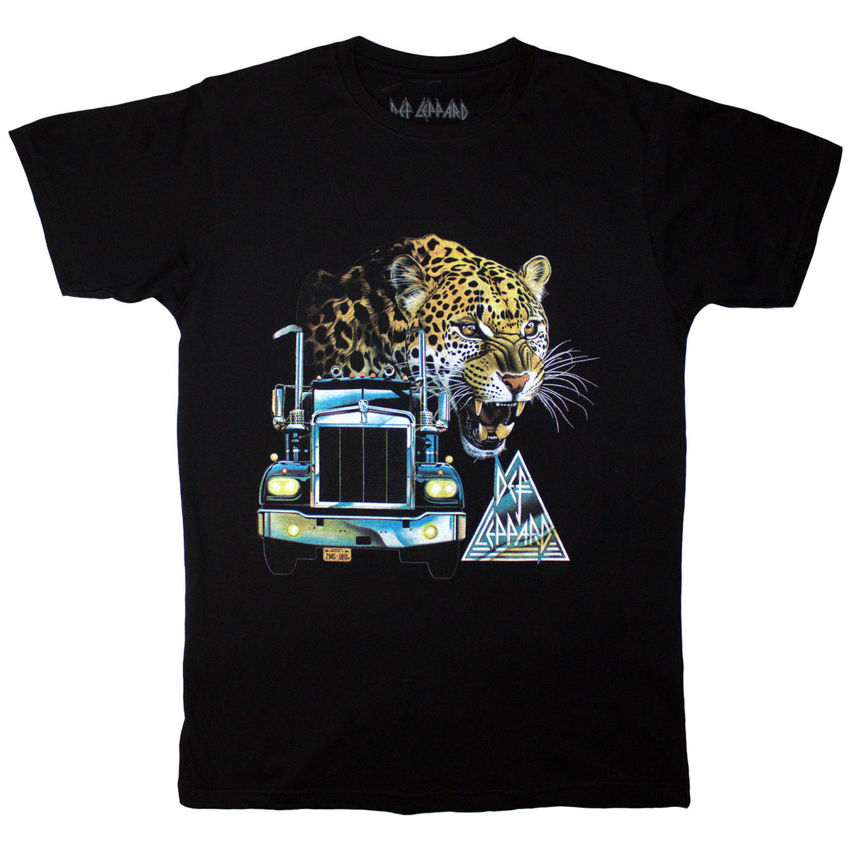 DEF LEPPARD Attractive T-Shirt, Truck