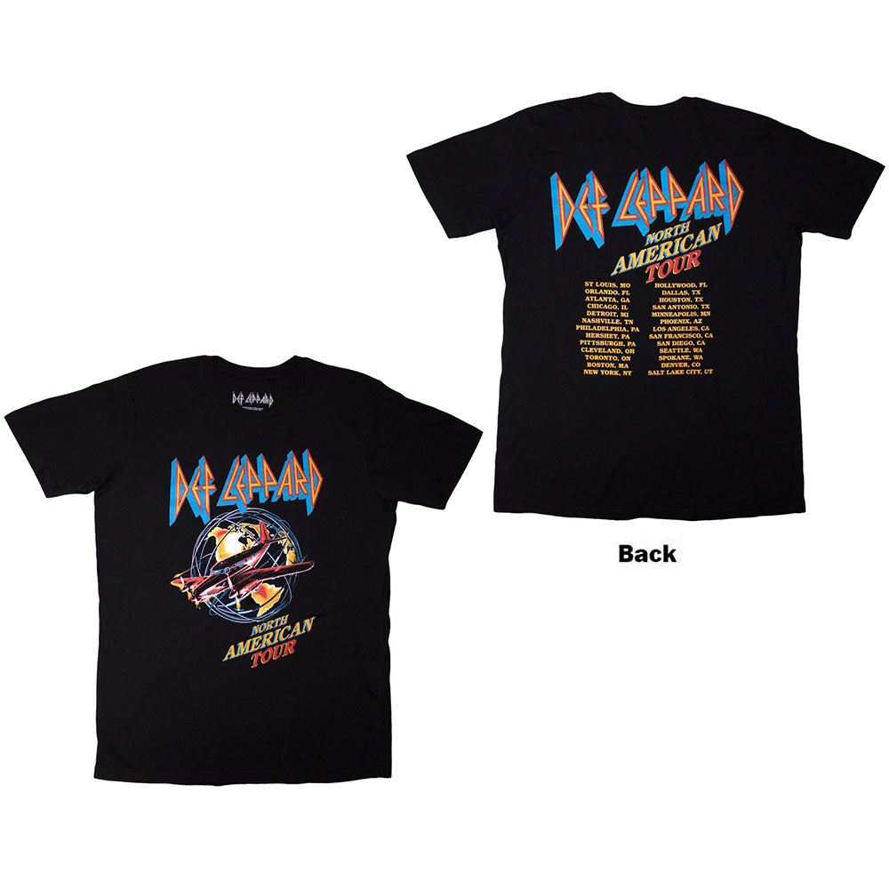 DEF LEPPARD Attractive T-Shirt, North American Tour