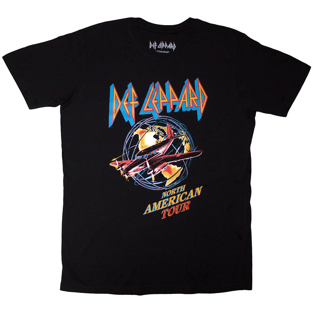 DEF LEPPARD Attractive T-Shirt, North American Tour