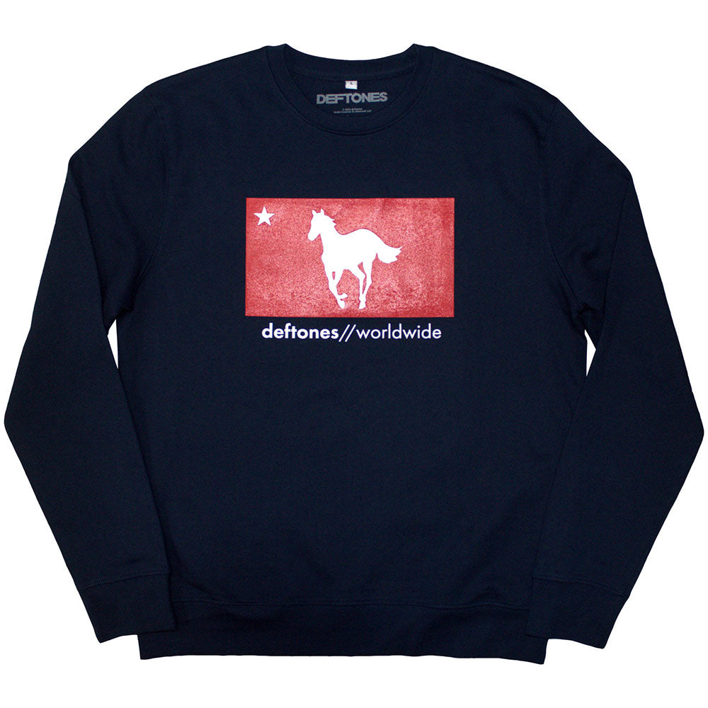 DEFTONES Attractive Sweatshirt, Star & Pony