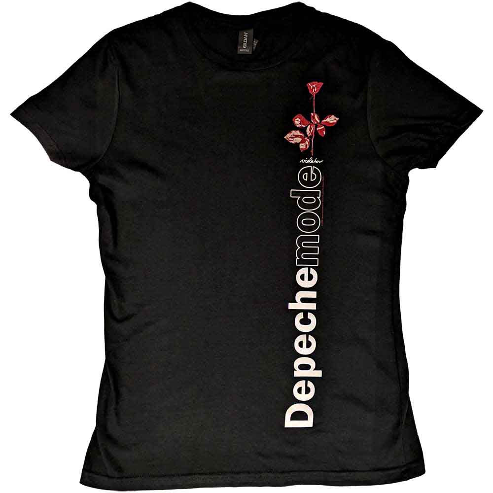 DEPECHE MODE Attractive T-Shirt, Violator Side Rose