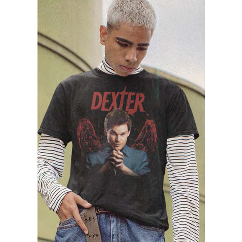DEXTER Eye-Catching T-Shirt, BLOOD WINGS