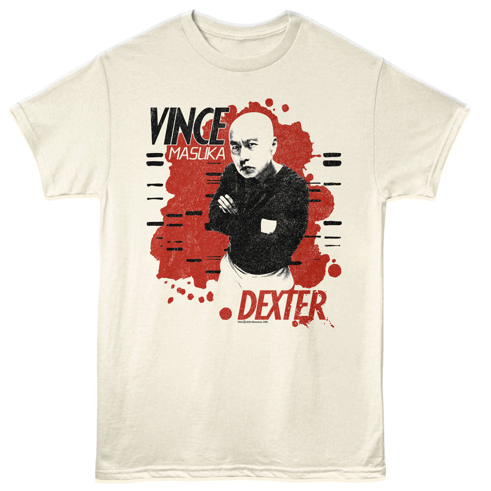 DEXTER Eye-Catching T-Shirt, MASUKA SPLATTER