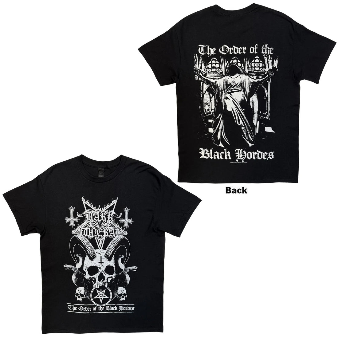 DARK FUNERAL Attractive T-Shirt, Order Of The Black Hordes