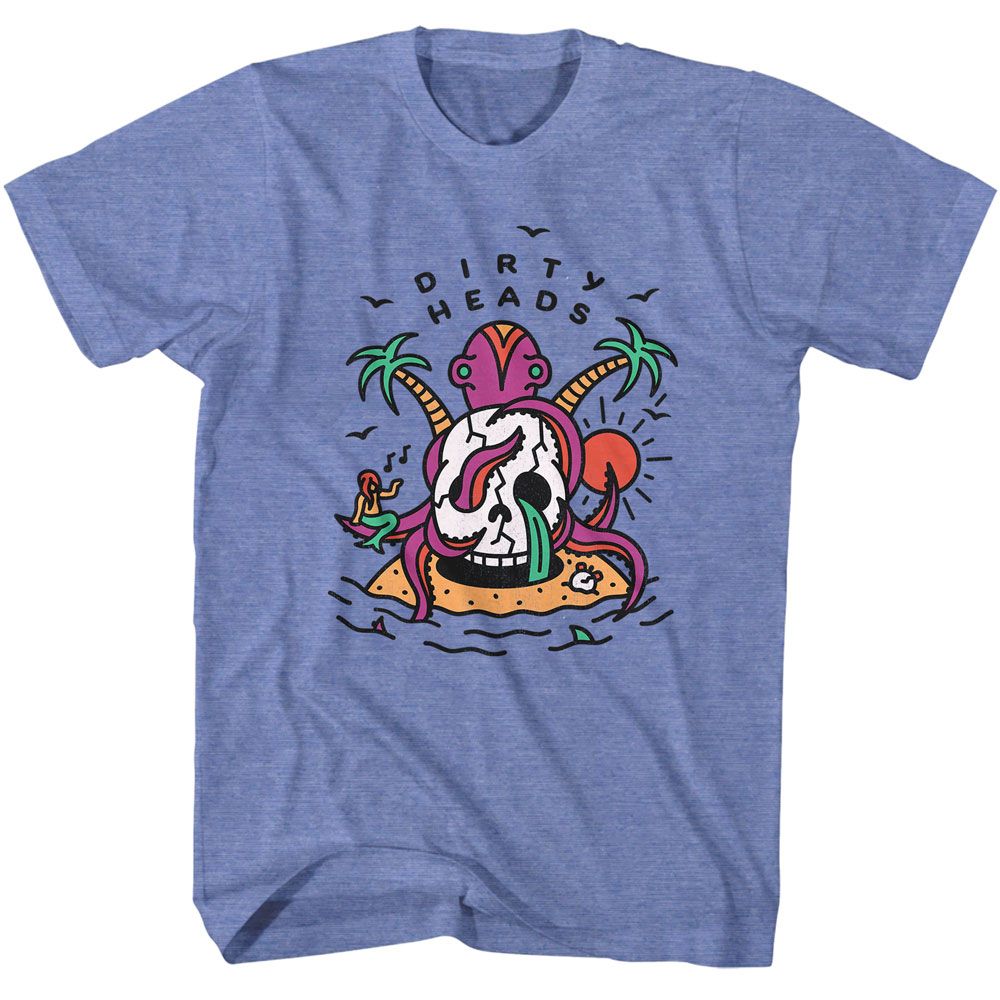 DIRTY HEADS Eye-Catching T-Shirt, Make Me Skull