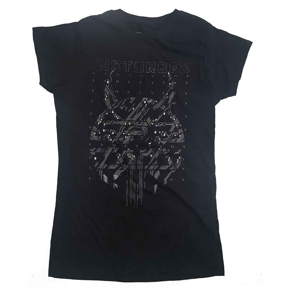 DISTURBED Attractive T-Shirt, Omni Foil