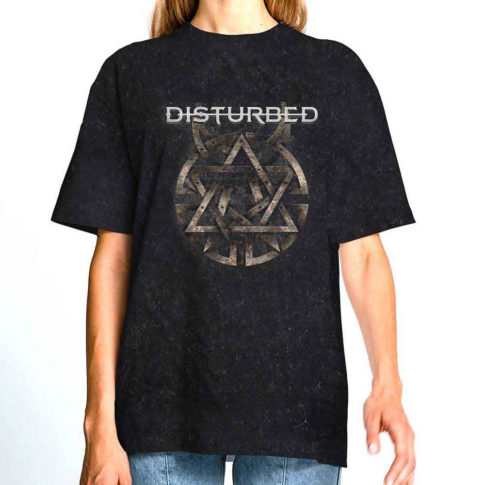 DISTURBED Attractive T-Shirt, Riveted