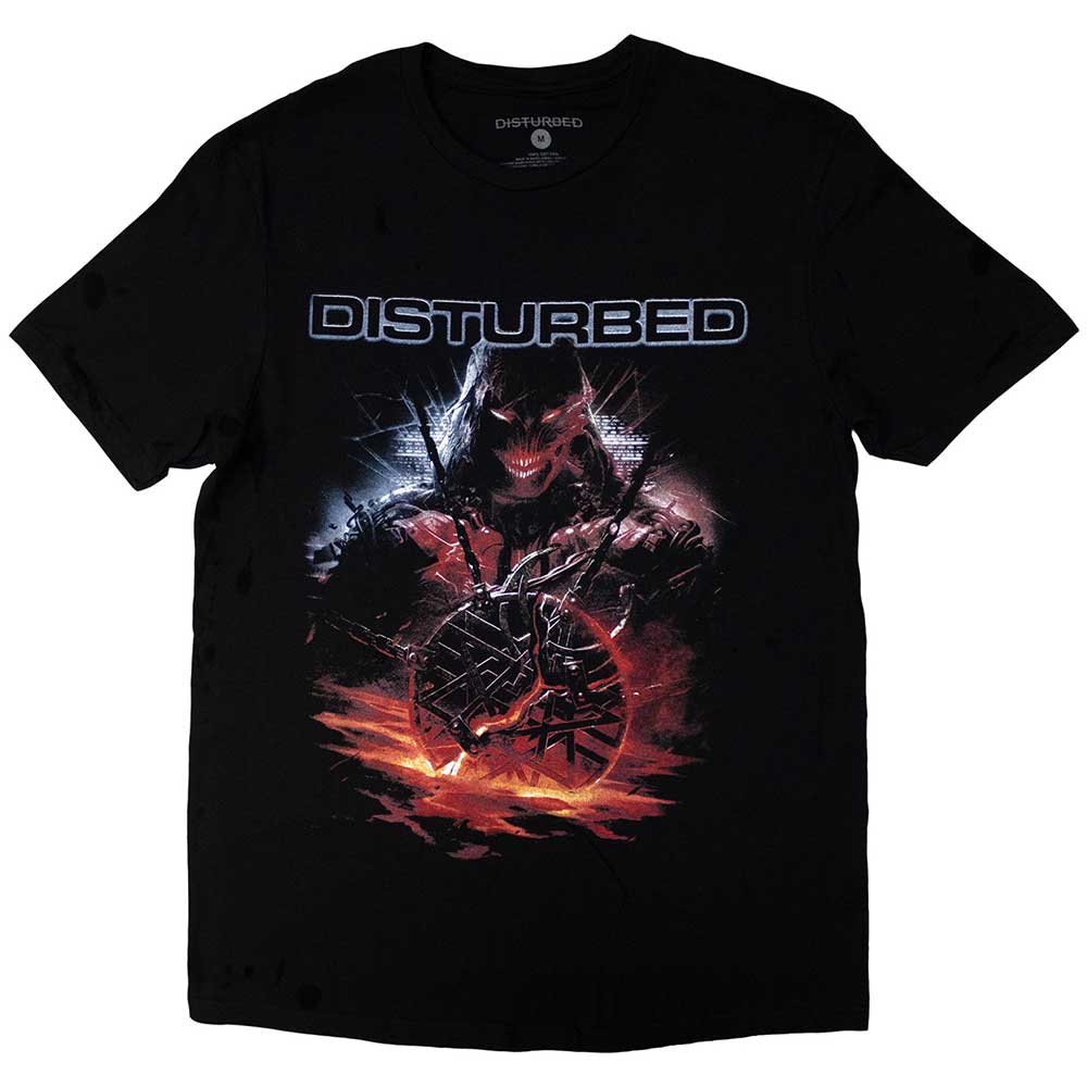 DISTURBED Attractive T-Shirt, European Tour &