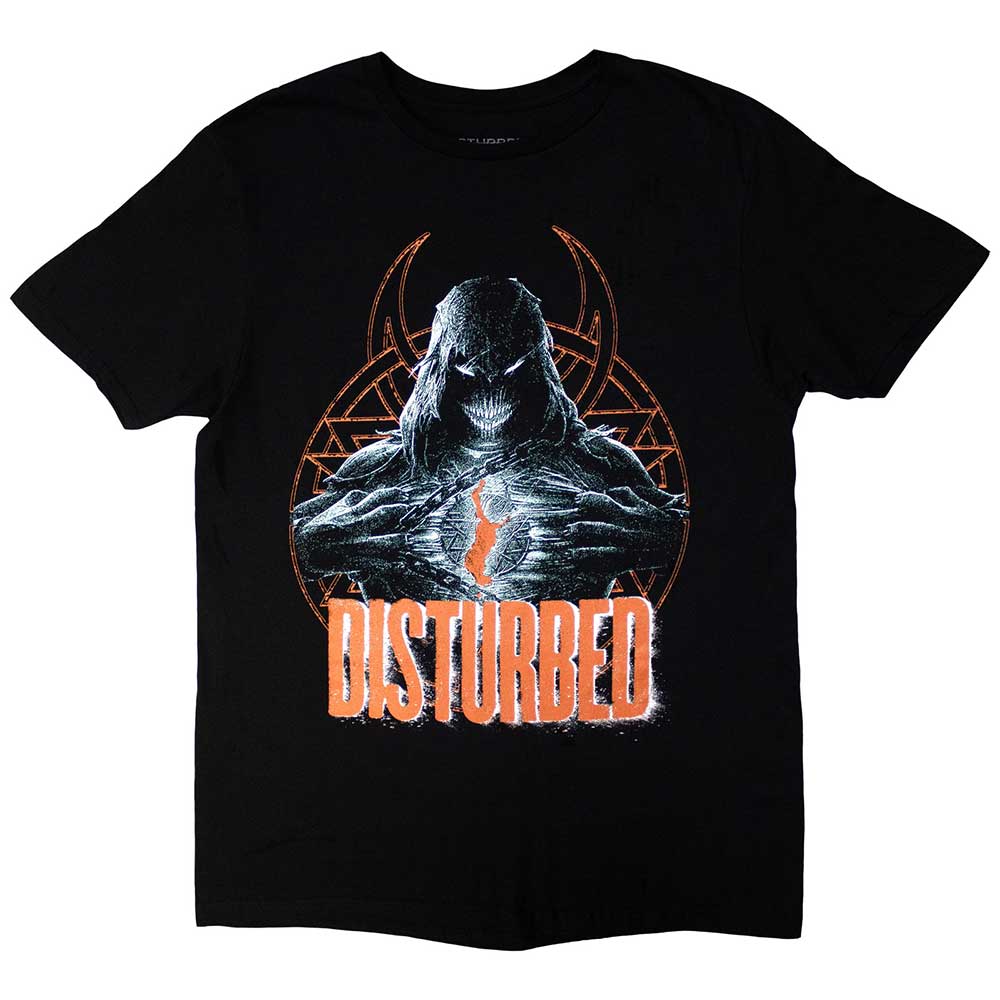 DISTURBED Attractive T-Shirt, European Tour &