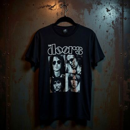 THE DOORS Carbon T-Shirt, Squares