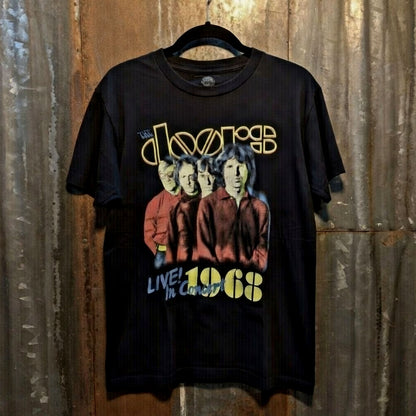 THE DOORS Carbon T-Shirt, Live In Concert &
