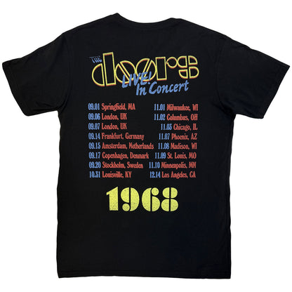 THE DOORS Carbon T-Shirt, Live In Concert &