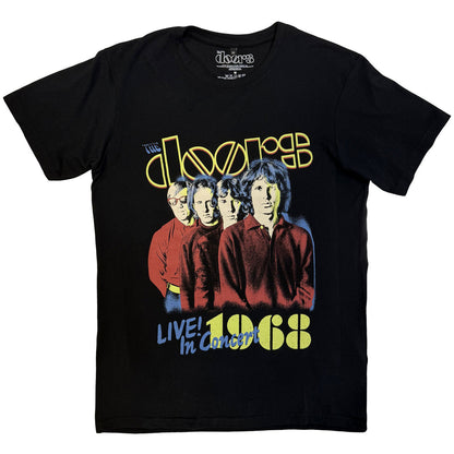 THE DOORS Carbon T-Shirt, Live In Concert &