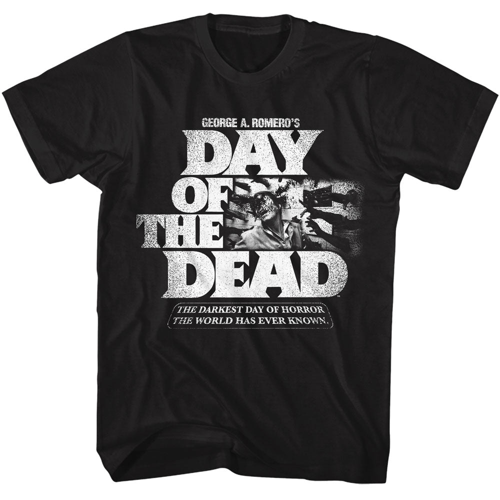 DAY OF THE DEAD Eye-Catching T-Shirt, DARKEST DAY