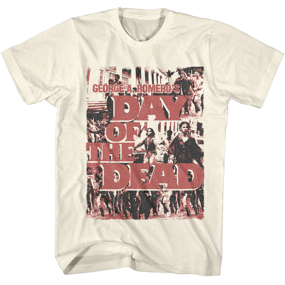 DAY OF THE DEAD Eye-Catching T-Shirt, ZOMBIES