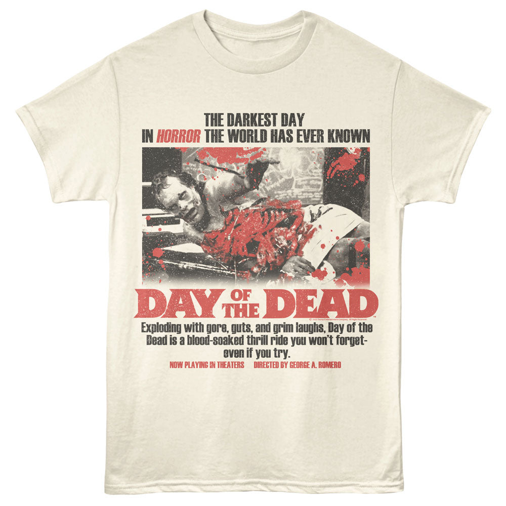 DAY OF THE DEAD Eye-Catching T-Shirt, CUT OPEN GUY